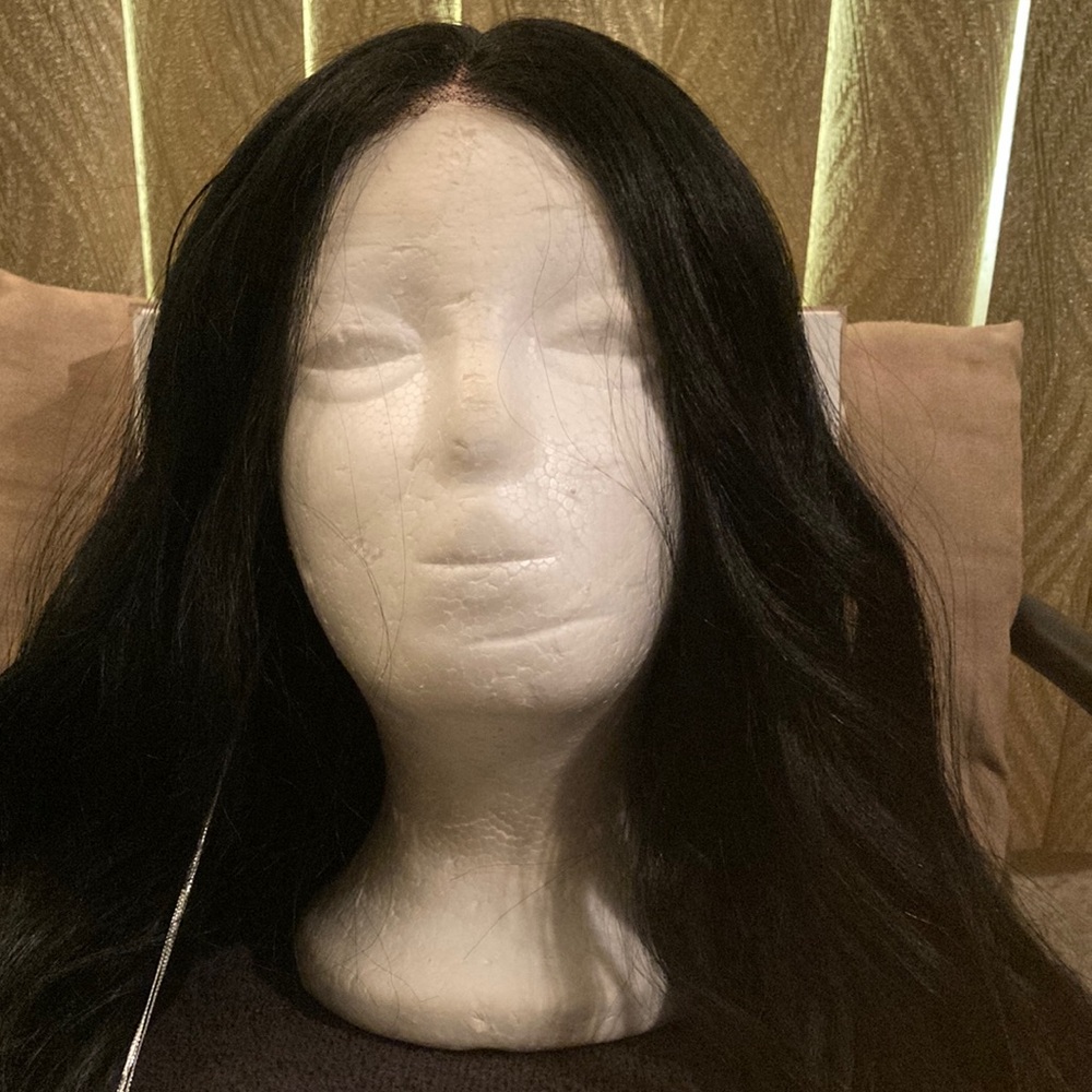 Lace front wig